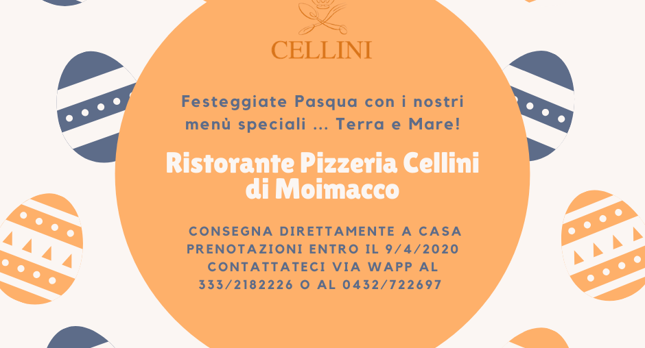Menù di Pasqua 2020